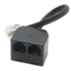 RJ11 Splitter 6P4C Telephone Wall Adapter and Separator for Landline Phone Cable Splitter Coupler
