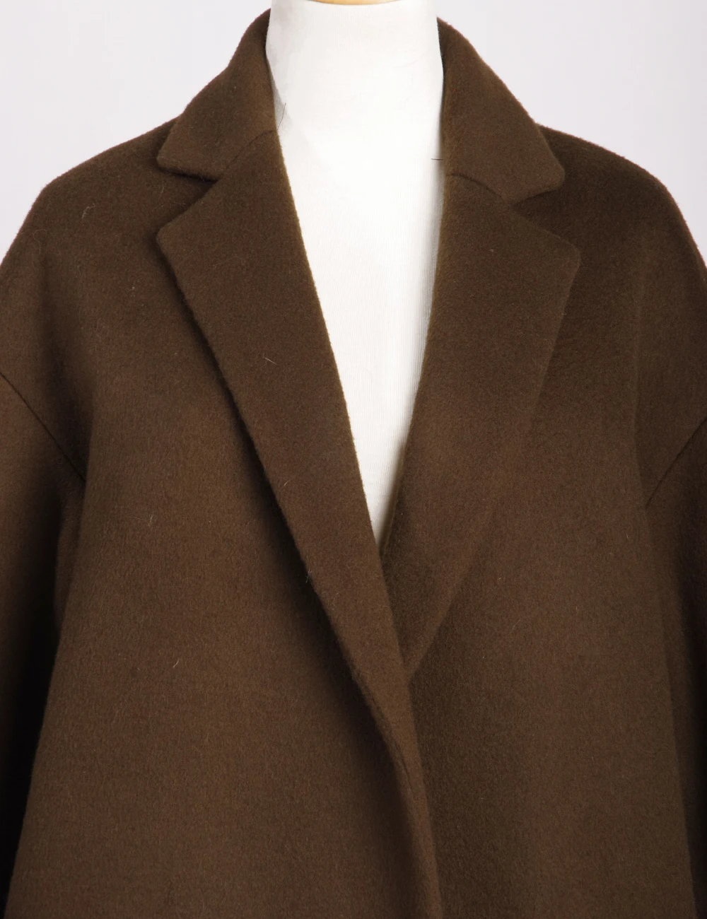 女装冬季服装高品质批发女性手工羊毛大衣