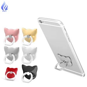 Best Quality cell phone accessory PC material metal ring stand finger ring phone holder for mobile phone
