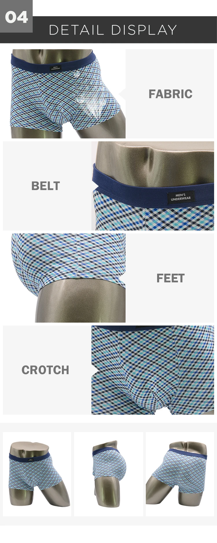 Quick Dry 95cotton 5elastane Men's Underwear Buy 95cotton 5