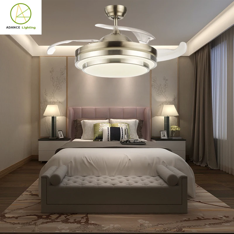 
Advance Lighting High Quality Best 42in 36W Invisible Blabe With Light Brand And Remote Ceiling Fan Cheap Price ceiling 