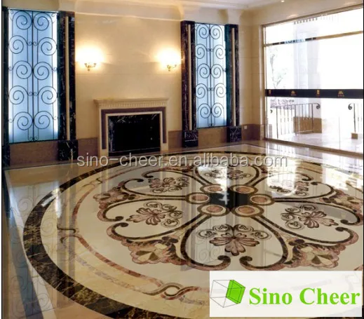 Hermoso, nuevo estilo chorro de agua para piso de marmol, chorro de