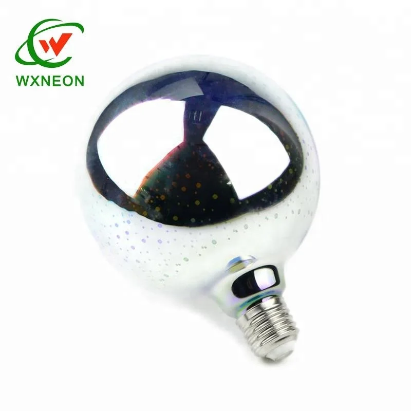 New Design E27 E26 B22 Base Type Colorful Fancy Led 3D Firework Bulb