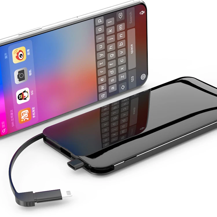 

Fast charging portable wireless charging mobile phone charger power bank
