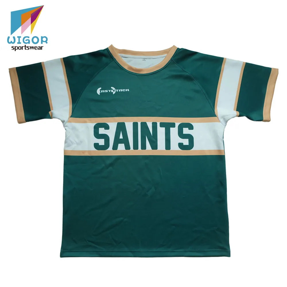 

Wholesale Blank Rugby Uniform Micro Soft Fiber Stretched Fabric Sublimated Custom Australia Rugby Jersey