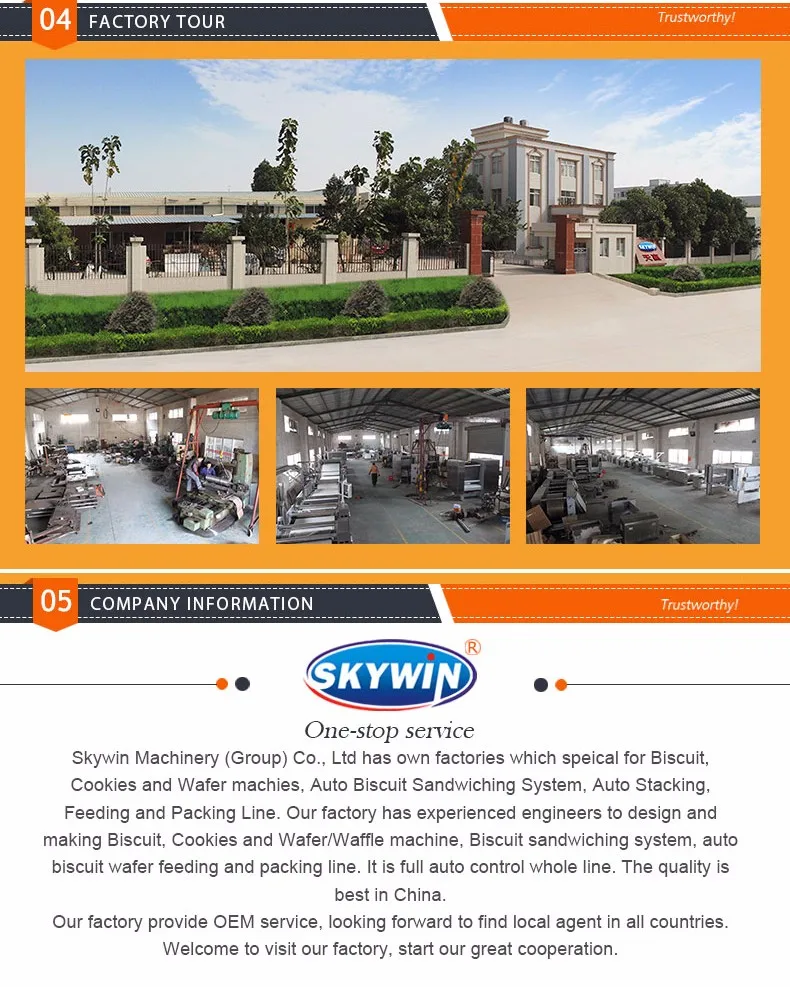 Skywin Automatic Cookie Cutters Depositor biscuit making machine cookie Making Machine