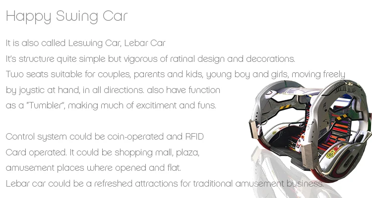 360 degree rolling car