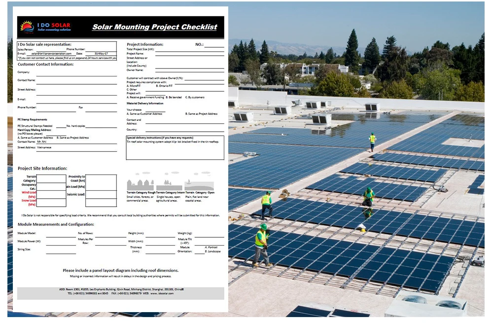 High Quality Commercial Application On-Grid Solar Installation System