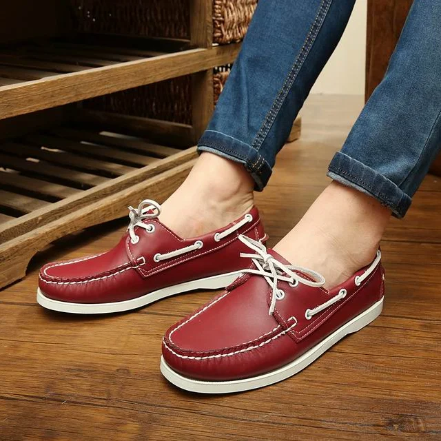 men casual shoes wild fashion business men leather shoes