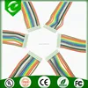 One side open another molex 51021 1.25mm pitch rainbow ribbon flat cable