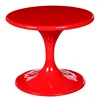 Color Selection Contemporary Glass Coffee Tables ABS Round Top Coffee Table