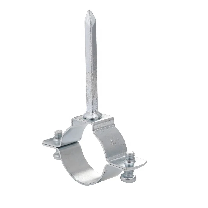 Inch Stainless Steel Single Pipe Clamps With Nail Tube Clamp Buy Nail