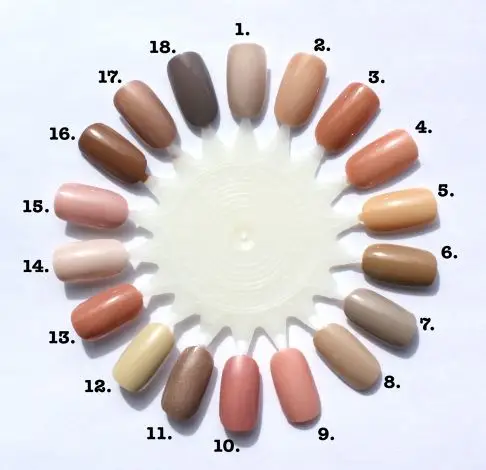 practice display nail polish nail gel color card nail color