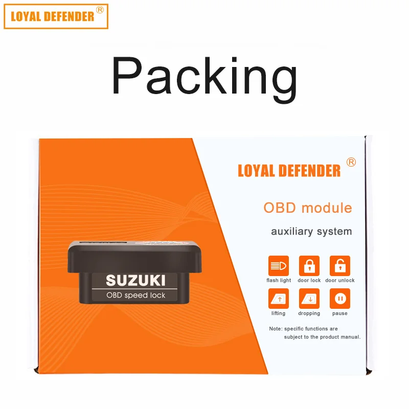 Car Obd Speed Lock System And Auto Door Lock For Toyota Chr Accessories
