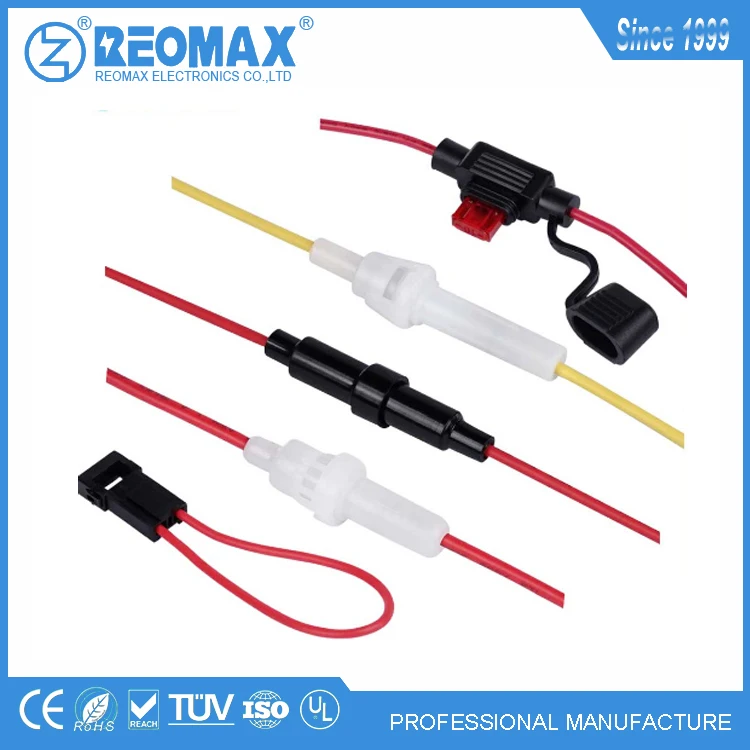 Waterproof In Line Fuse Holder For Glass Fuses 6 X 30mm Glass Inline