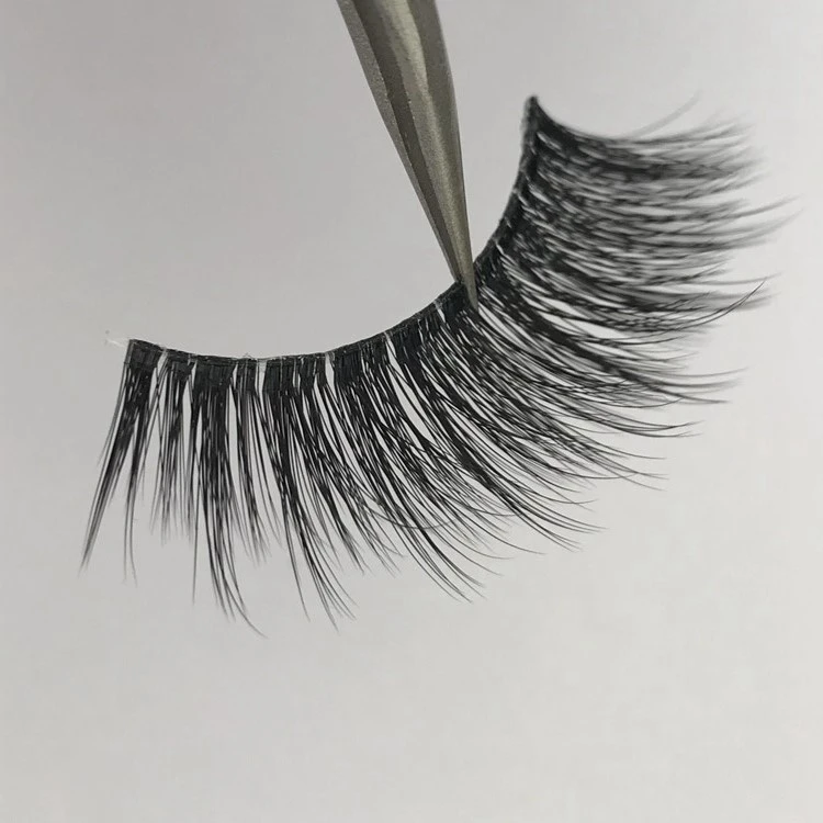 

New Styles Clear Invisible Band 3d Eyelashes, Black