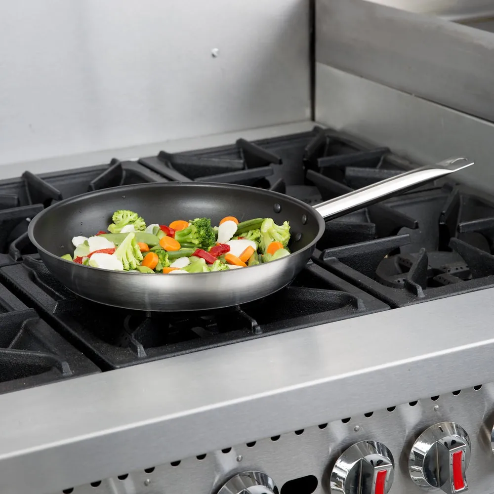 High Quality Hotel Kitchen Durable Induction 20 Inch Frying Pan 304