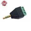 Wholesale security guard stereo plug with terminal