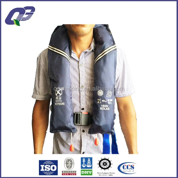Manual Inflatable Life Belt To Be Used In Life Saving For Person On