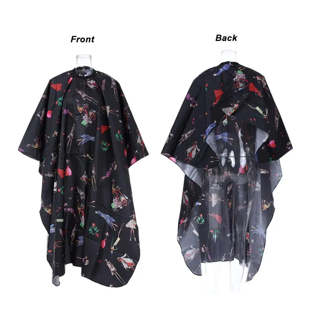 
Wholesale Custom Barber Hairdressing Apron Waterproof Salon Cape Hair Cutting Apron 