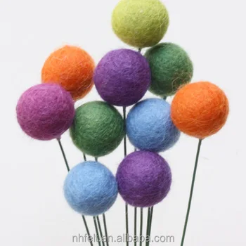 wool ball decoration