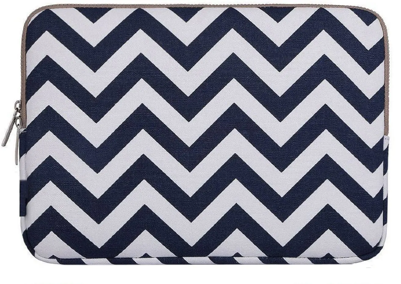 Rikki Knight Chunky Chevron Indigo Blue Chevron Messenger Bag School Bag