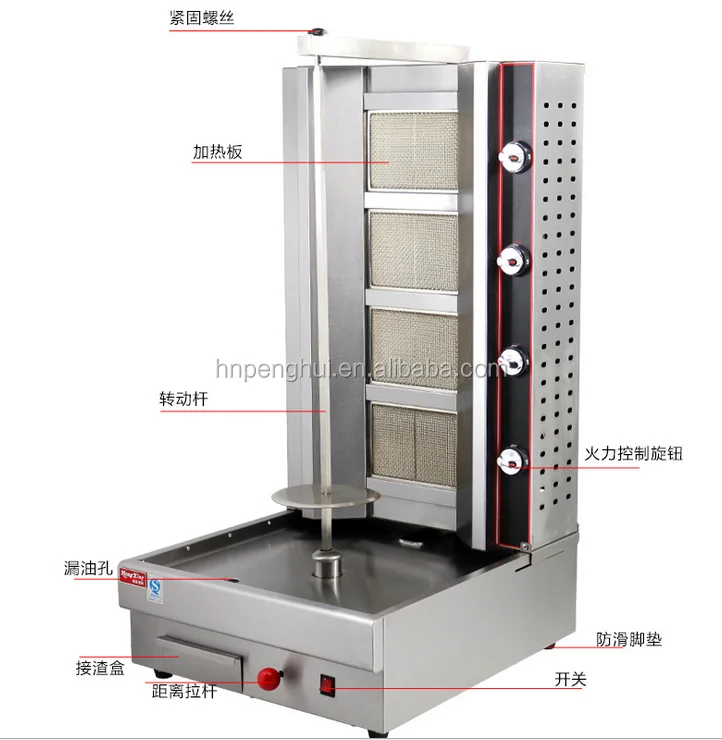 Automatic Double Shawarma Bread Toaster Making Equipment Buy Shawarma
