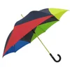 2019 Fashion Various Color Combination windproof Straight Rain Umbrella for travel
