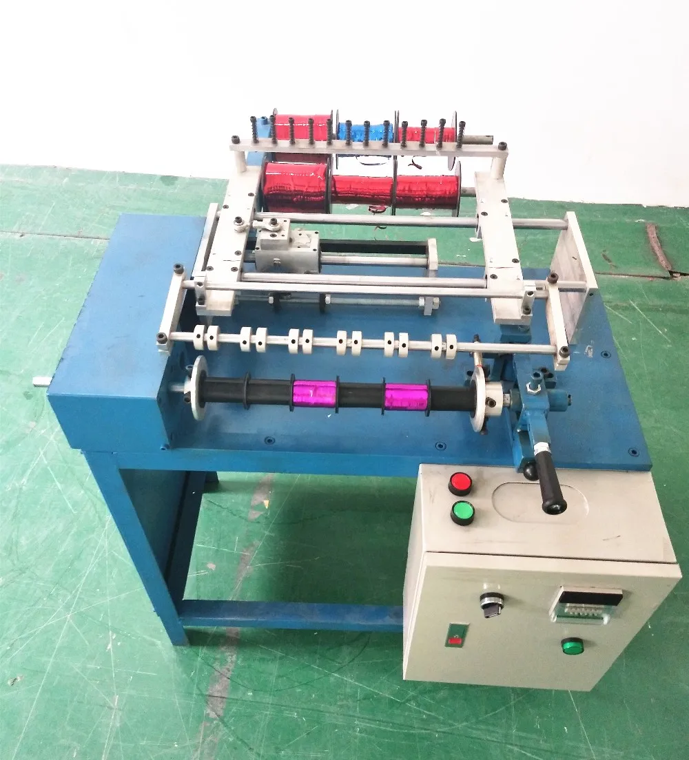 Newest Automatic Small Spool Winding Machine Ribbon Rolling Machine And