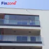 nice frameless folding glass windows