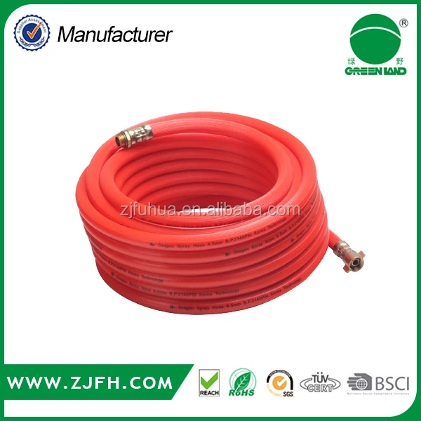 
PVC 4 Layers high pressure spray hose Water Pump Hose Pipe Top Quality 