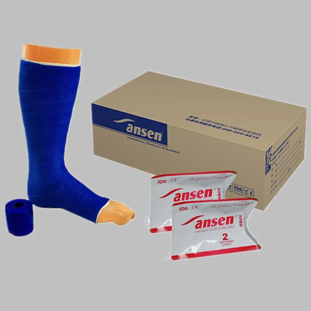 Polyurethane Resin Splints Cast 12.5cm 12ft Colors Of Fiberglass Casts Types Of Cast For Broken
