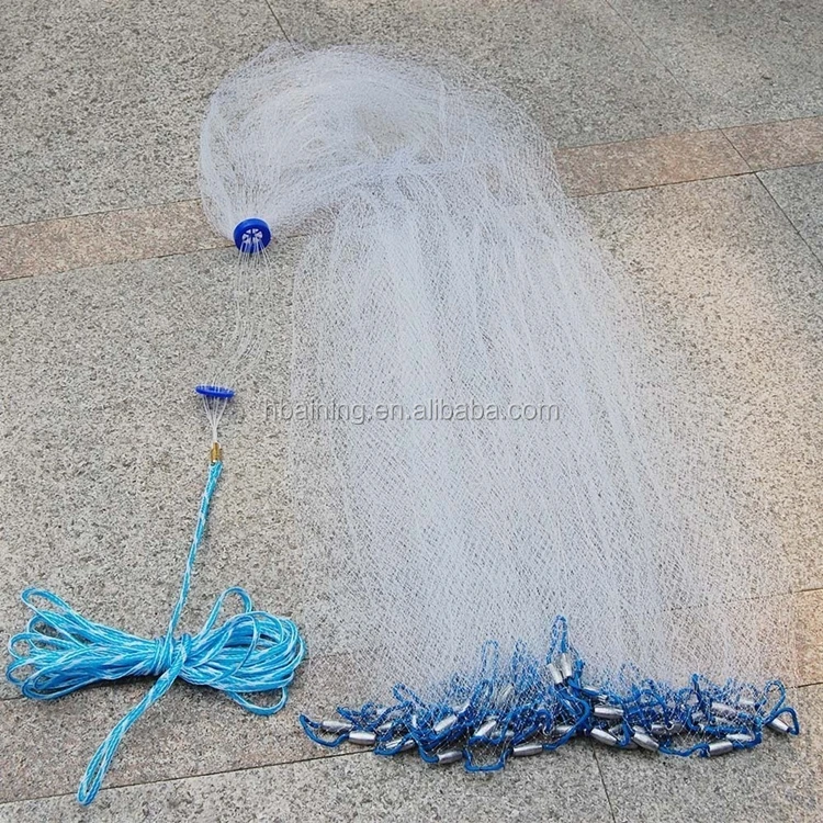 Fishing Cast Nets 8ft Lead Weights For Shrimp Buy Fishing Cast Nets