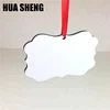 custom made hanging blank wood Ornaments Dye Sublimation Blanks