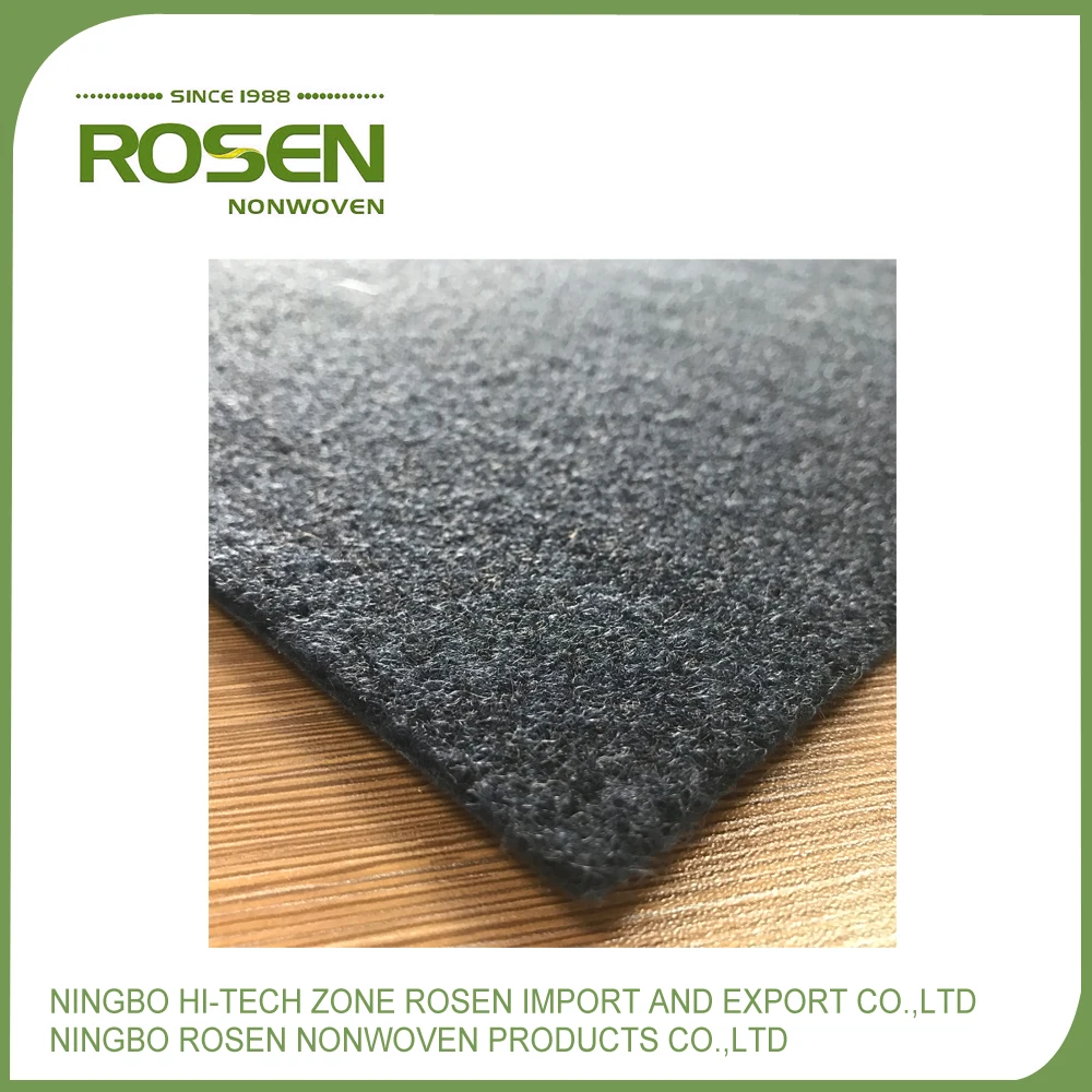 
ROSEN NONWOVEN auto decoration non slip polyester auto carpet 