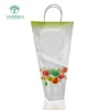 pp flower carry bag beach umbrella carry bag plastic flower bags with handle