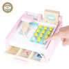 YHBG009 RDT Hot Kids Birthday Gift Use Wood Home Play Artificial Cash Register Toys Early Intelligence Educational Toys Sets