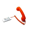 Wired coco pop phone handset, Handset speaker phone with dock stand for retro phone handset