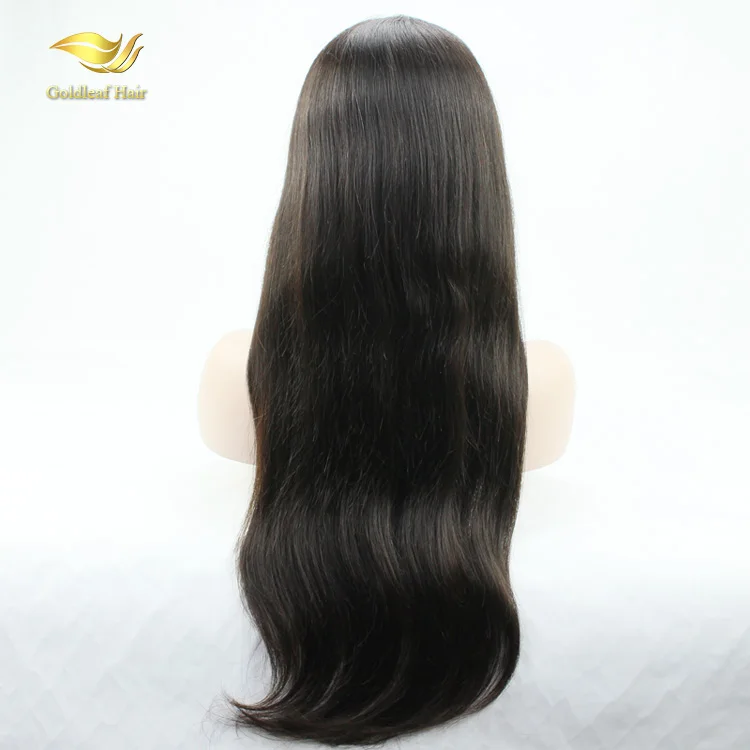 

Hot selling natural hairline grade 9A brazilian human hair full lace wig