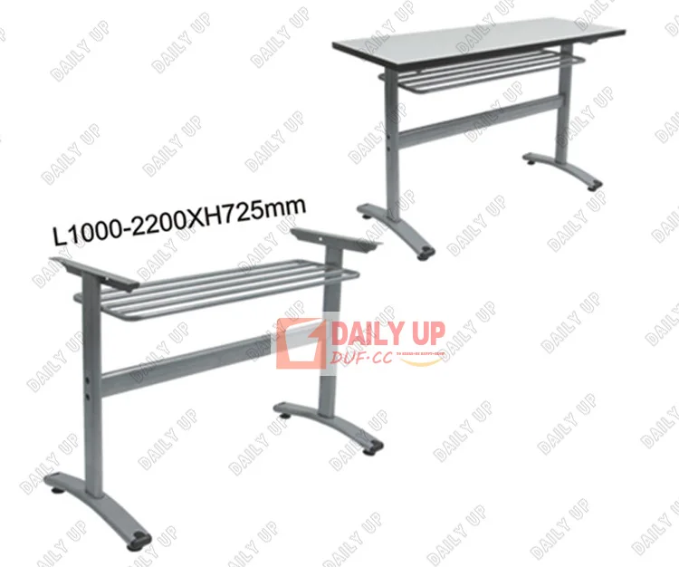 Solid Classroom Examination Table Wooden Study Table Designs For Students Double School Desk