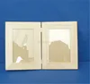 unfinished custom wooden photo picture frames for decor