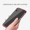Top Sale Fashionable Electroplating Back Cover Phone Case For iPhone 6 7 plus 8 X