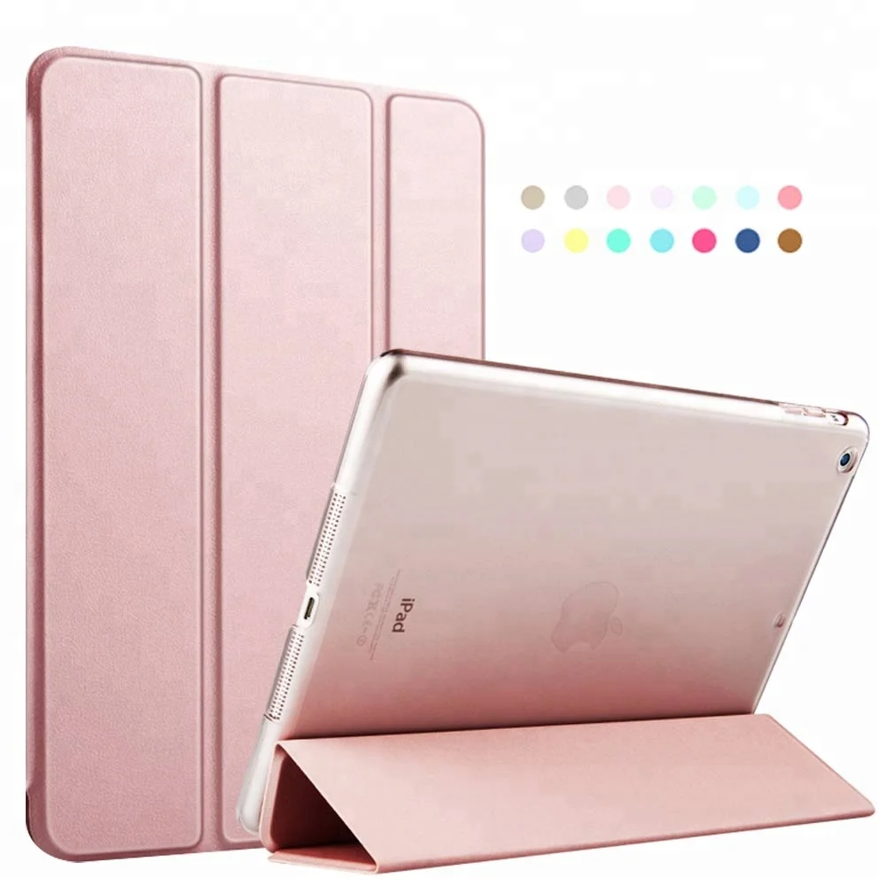 

high quality pu leather smart case for ipad air 2