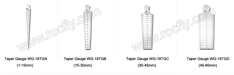 Welding taper Gauge 30-45mm Welding Inspect Both inch and Metric