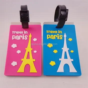 silicone luggage tags