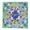 Iron Wall Hook Blue Pottery Tiles
