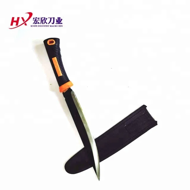 
New plastic handle outdoor equipment poultry slaughtering kitchen equipment knife 