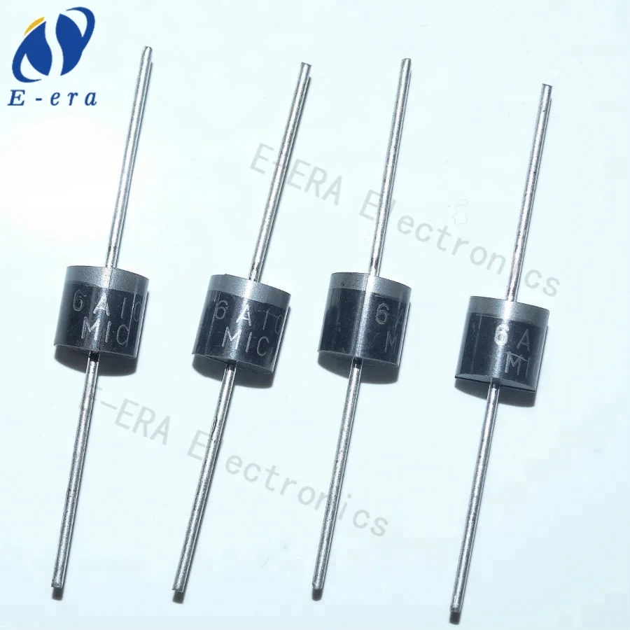 P600M Si-Gleichrichterdiode 1000V 6A 5 Stück 6A10