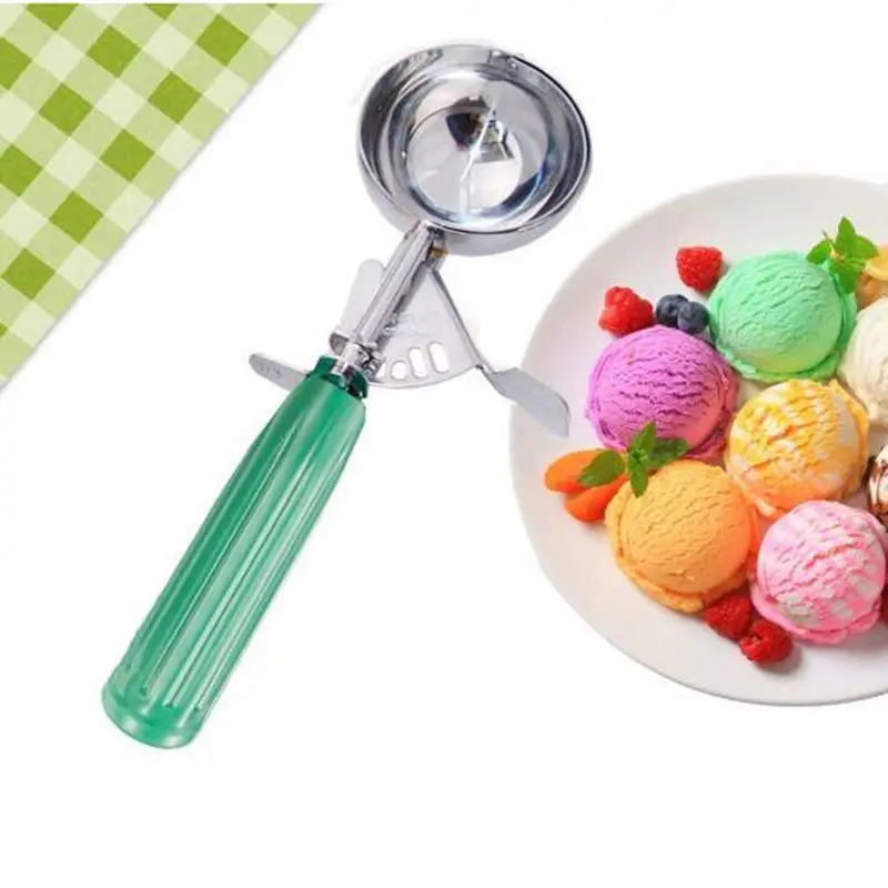 

Stainless steel scoops ,HOx6 ice cream scoop in bulk, Yellow, green, blue, black