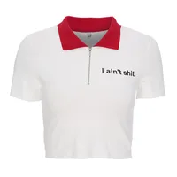 

Good quality custom crop top for lady